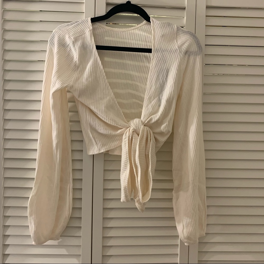 self tie top